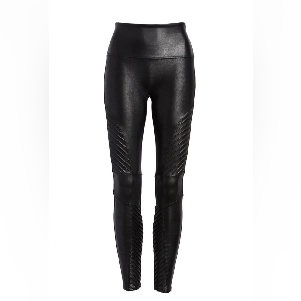 Spanx Moto faux leather pants